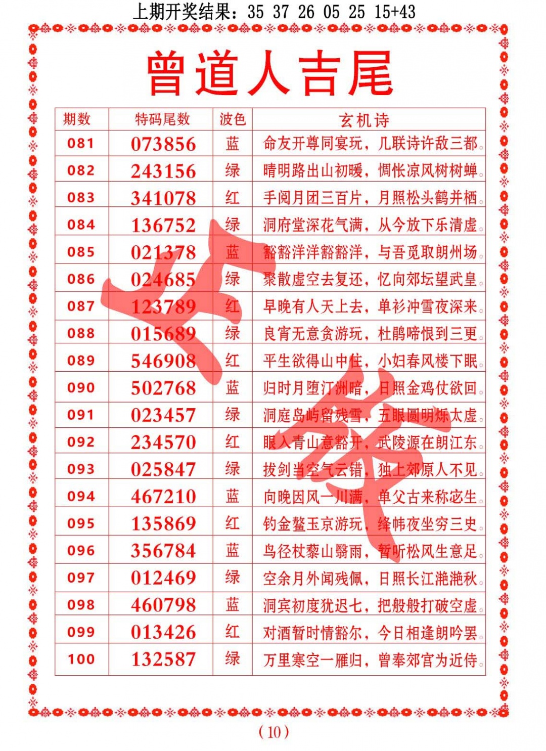 097期曾道人吉尾[图]